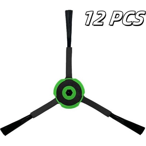 Paquete de 12 cepillos laterales para iRobot Roomba Serie I i1+ i2+ i3+ i4+ i6+ i7+ i8+, Serie J j5+ j6+ j7+ j8+ j9+ (1/5)