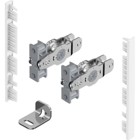 HETTICH AvanTech YOU Frontverbinder Zarge Innenfrontprofil H 101 weiß (1/2)