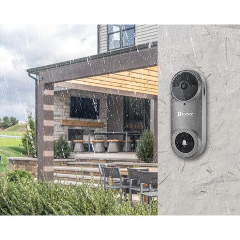 DB2 Pro - Kit sonnette vidéo autonome à batterie