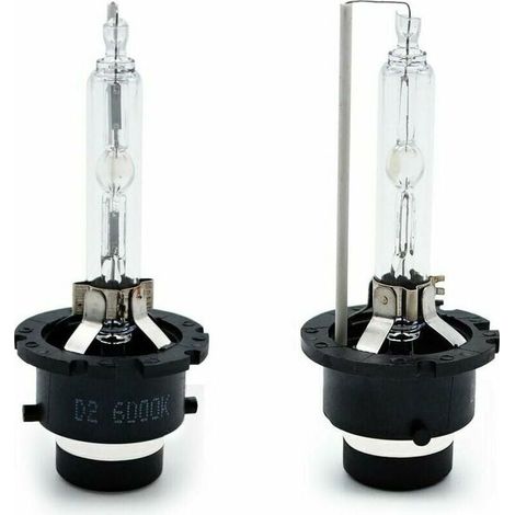 Kit Tigrezy D2S Xenon 6000K Lámpara de faro de descarga HID 35W Blanca Reemplazo para bombillas exteriores halógenas o LED (2 piezas) (1/5)