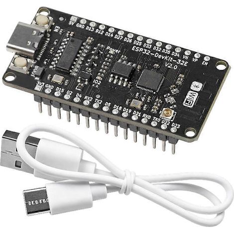 Placa de desarrollo ESP32-S3-DevKit V2.0 compatible con WiFi y Bluetooth, y módulo inalámbrico de voz con IA Xiaozhi. (1/5)