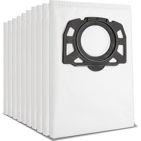 Lot de 10 sacs aspirateur pour Kärcher 2.863-006.0, Sacs Aspirateur pour Kärcher WD4 WD5 WD6 WD5P WD6P Premium MV4 MV5 MV6 p (1/4)