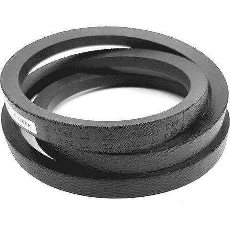 Courroie trapézoidale lisse Optibelt VB C 1758 Ld / 22 x 1700 Li C67