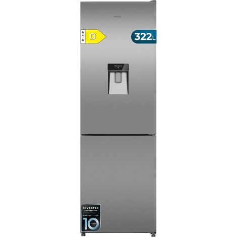 Frigorífico combi Cecotec Bolero CoolMarket 322i WD 322 L inox
