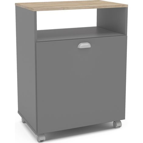 Mueble lavandería Md-Bakery2 acabado gris, 80cm(alto) 60.5m(ancho) 40m(largo) (1/5)