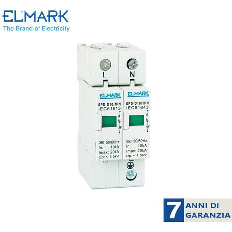 SOVRATENSIONE SPD-C20/1PN IN 20KA