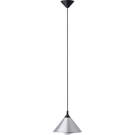 BRILLIANT Lampe Bistro Pendelleuchte 25cm titan 1x A60, E27, 75W, geeignet für Normallampen (nicht enthalten) In der Höhe einstellbar / Kabel kürzbar (1/2)