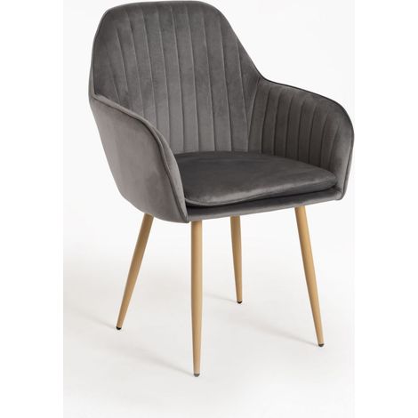 Sillas Comedor - Silla Chic - Gris oscuro (1/5)