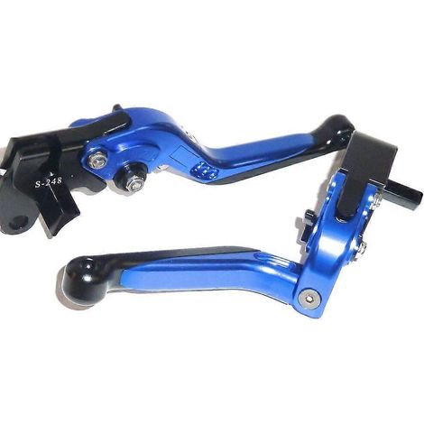 LEVIERS DE FREIN ET D'EMBRAYAGE PLIABLES ET EXTENSIBLES POUR ROUTE ET COURSE SUZUKI GSXR750 2004-2005 R10C4( )