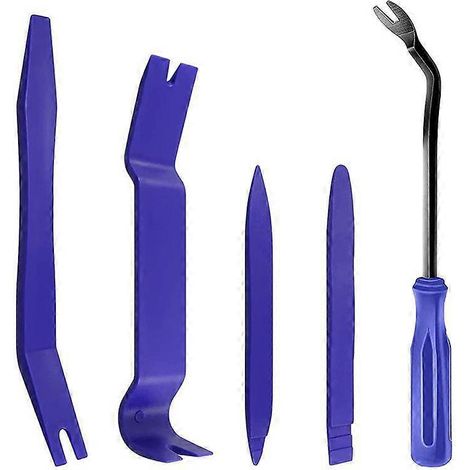 Outil de démontage de garnitures automobiles, outils pour panneaux de garniture de portières de voiture, installation d'autoradios (1/5)