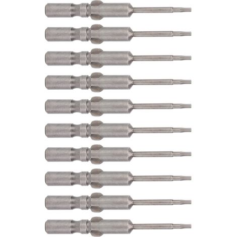 10 embouts de tournevis magnétiques robustes à douille hexagonale pour quincaillerie électrique (1/5)