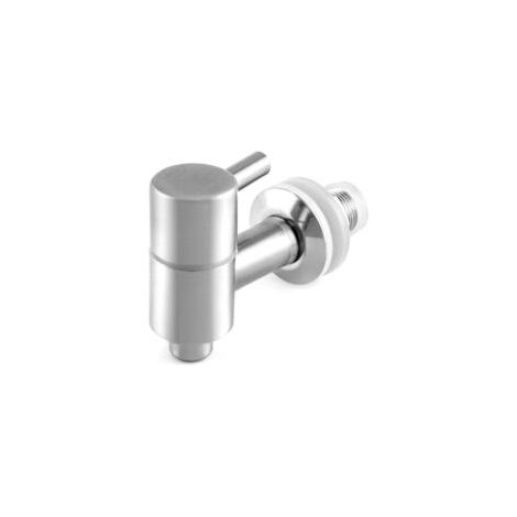 Rubinetto di ricambio in acciaio inox per dispenser di bevande e fusti per birra fatta in casa, 16 mm - Crezuo