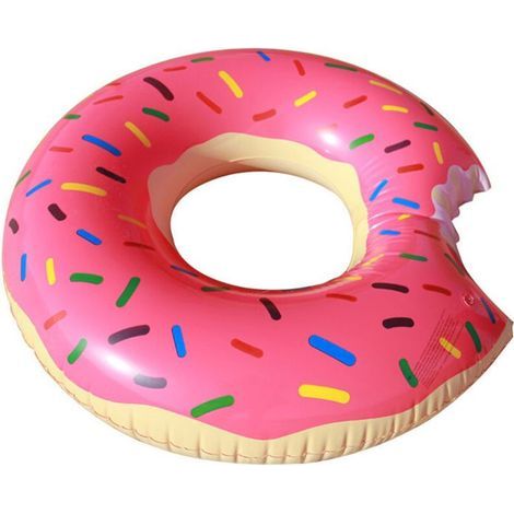 Bouée Donuts, Anneau de Natation Bouée d'été Eau Jouet bouée Piscine bouée Gonflable pour Piscine pour Adultes et Enfants (1/5)