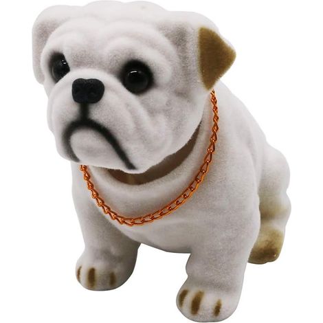 Wackelkopffigur, Autodekoration, nickender Hund, hochwertige Nachbildung