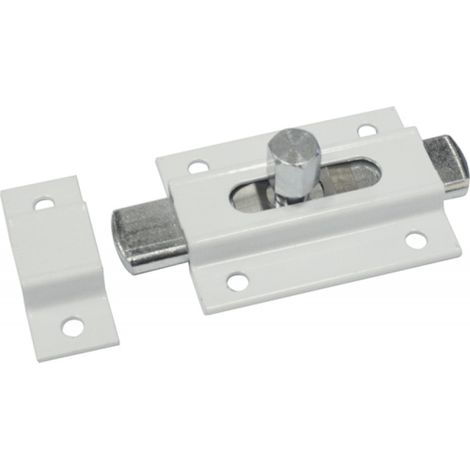 CATENACCIO TRASVERSALE Verniciato BIANCO 11 cm - 812 Conf. 12 pz