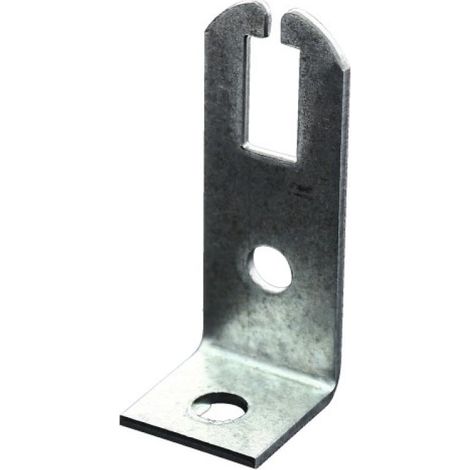 COULISSEAU pour attache de suspente de plafond suspendu 18x47 mm – Acier zingué – Boîte de 100 pièces – WAX