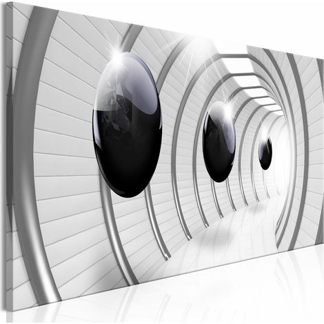 Tableau tunnel spatial étroit - 135 x 45 cm (1/4)