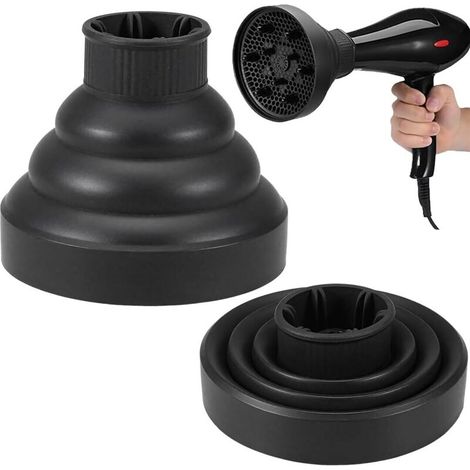 1 Diffuseur,Silicone,Pliable,Universel,Sèche-cheveux,Voyage (1/5)