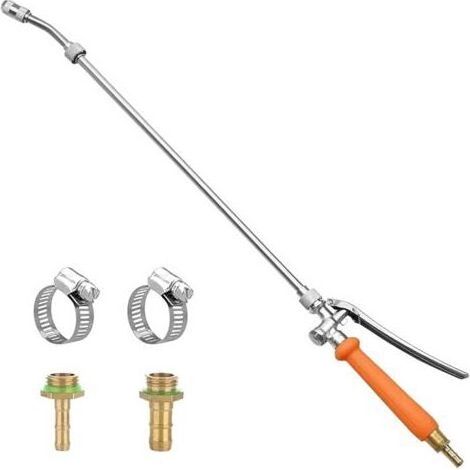 Baguette de Pulvérisation, 72cm Lance Pulverisateur de Jardin, Accessoire pour pulvérisateur, Rechange Universelles en Laiton de 3/8\" et 1/4\", pour Jardins, Vergers, Lavage de Voiture (1/5)