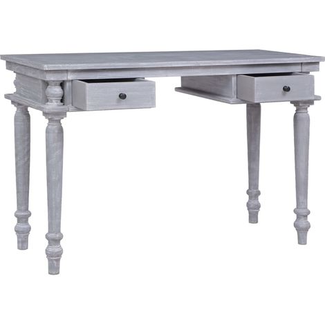 Maison Exclusive - Scrivania 115x50x78 cm in Legno Massello di Mogano