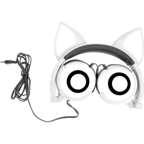 Casque o Gadpiparty pour enfants avec oreilles de chat, réglable (1/5)