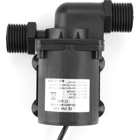 Pompe à eau hydraulique haute pression miniature sans balais 24V DC -40°C à 100°C (1/5)