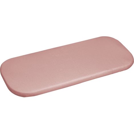 Lenzuolo con angoli in mussola 35x75x3 cm, rosa cipria (1/2)