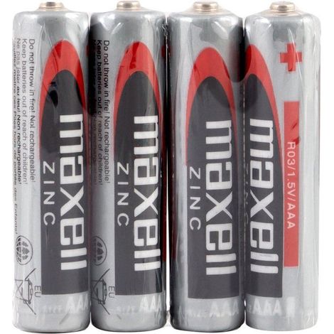 MAXELL - Piles R03 AAA Pack de 4 - 774411.00