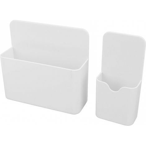 BEBUSINGOTO Porte-marqueur magnétique effaçable à sec et boîte de rangement pour effaceur de tableau blanc pour bureau et salle de classe (1/4)