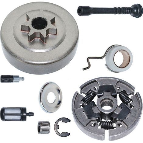 Kit de pignon et d'embrayage 3/8 "pour STIHL 017 018 MS170 MS180 021 023 025 MS210 MS230 MS250 (1/4)