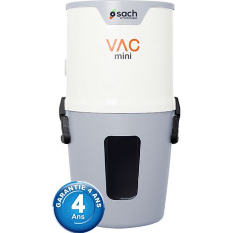 Centrale d'aspiration SACH VAC MINI garantie 4 ans (jusqu’à 400 m²), Sach UD6011-SC/E