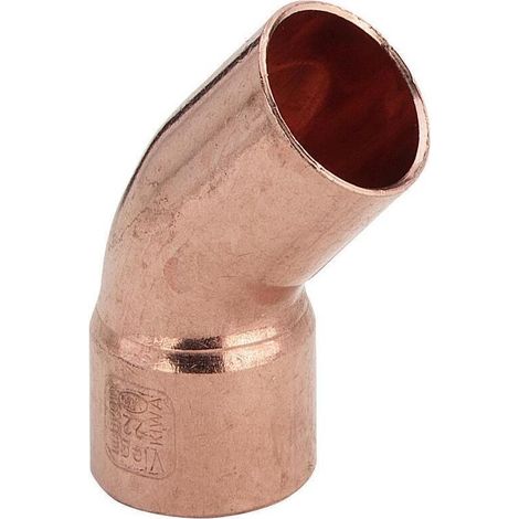 Viega Bogen IA Lötbogen Löt 45 Grad 95040 in 28mm Außenlötende Kupfer 101336