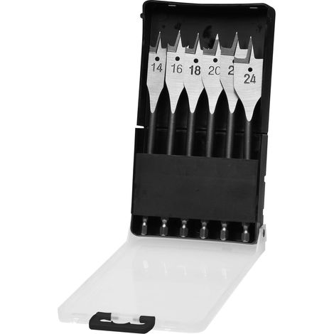 Schnellbohrer-Set 14-24 mm 6-teilig - Pro Set