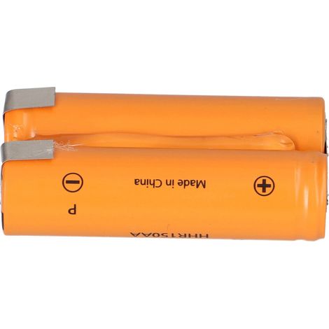 Akkupack 2,4V 1500mAh Panasonic Spezial Industrie Akku AA Mignon Reihe mit Lötfahne (1/5)
