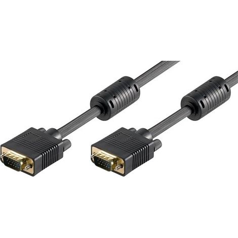 Gembird - Câble VGA (D-Sub) vers VGA (D-Sub) - 3 m - Noir (1/5)