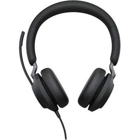 Casque On-Ear - JABRA - Evolve2 40 SE - Noir - USB-C - Réduction de bruit (1/3)