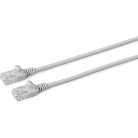 Câble MicroConnect U/UTP CAT6A Slim 1,5 m, gris, V-UTP6A015-slim