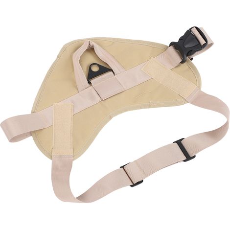 Harnais anti-traction pour chien, ajustable pour randonnée et promenade - Taille M, couleur kaki (1/5)