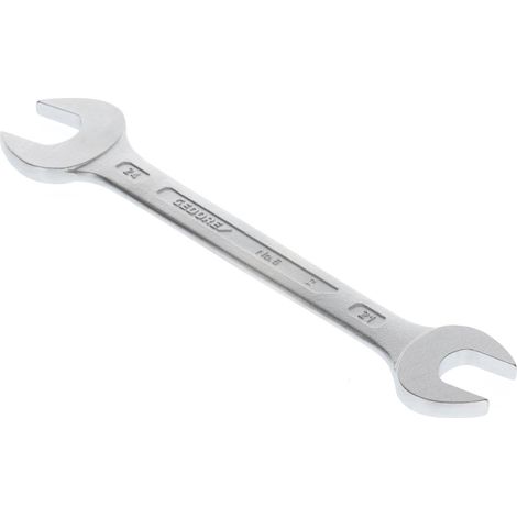 Llave plano doble, DIN 3110, lado e/planos : 21 x 24 mm, Largo 250 mm (1/4)