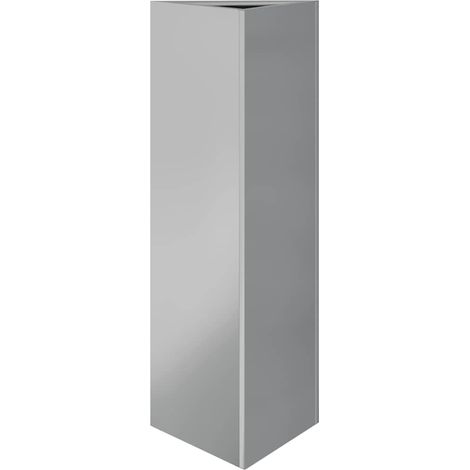 Maison Exclusive - Pflanzkübel Dreieckig 30x26x75 cm Verzinkter S