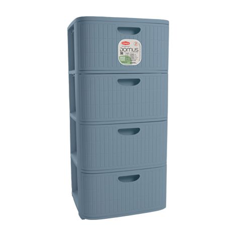CASSETTIERA 'DOMUS' smoky blue - STEFANPLAST (1/2)