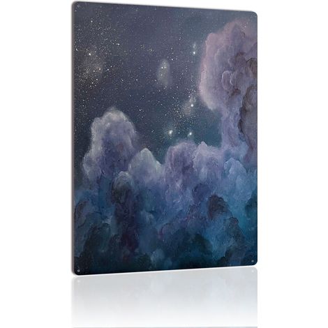 Plaque en Métal Vintage Art Murale pour Jardin de Fleurs de Camélia Rouge, Éclat et Passion 30x20 cm. (1/5)