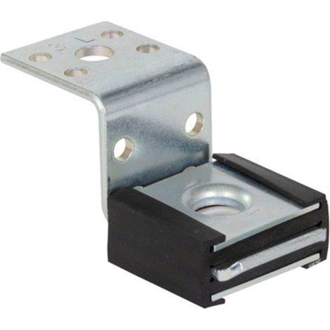Fixation pour conduites rivete pour tige filetee M 8 / M 10 (1/2)