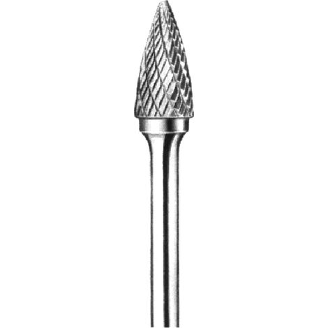 SCHILL - 646 Fraise lime carbure ogive bout pointu coupe A Ø9,5 - 00646A-9.5 - Ce produit de marque Schill est neuf.
