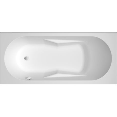 RIHO bañeras rectangulares Lazy, versión izquierda, empotrada, 1