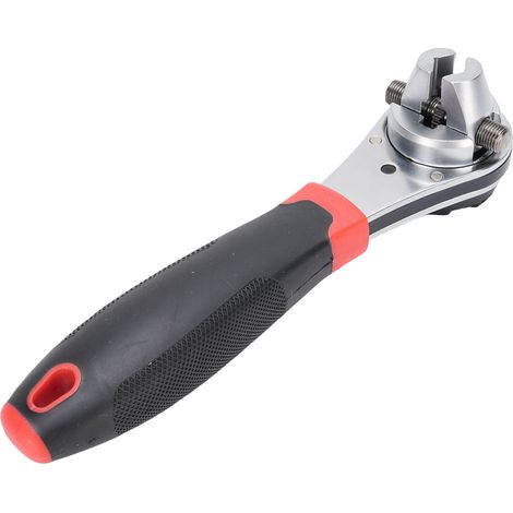 Chiave a cricchetto regolabile per viti da 6 a 22 mm, portatile, multifunzionale, con impugnatura antiscivolo. (1/5)