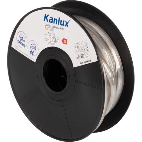 Tuyau LED 5 m dimmable 2 W/m IP65 4000K Kanlux GIVRO (1/5)