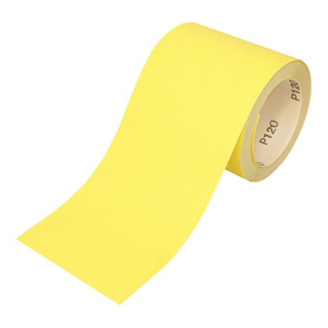 TIMCO Sandpaper Roll 60 Grit Yellow - 115mm x 10m