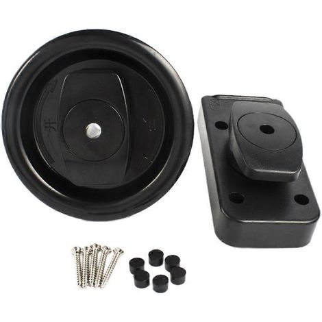 Serrure de porte pour camping-car, bateau et salle de bain. Épaisseur de porte : 18 à 35 mm. Convient aux yachts, bateaux, caravanes et camping-cars. (1/4)