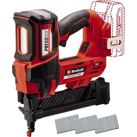 Einhell Professional PXC 18v Cordless Stapler Gun Tacker FIXETTO 18/38 S 18GA (1/5)